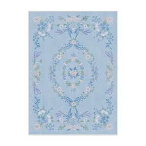Ruggable -  5'x7' Washable Bridgerton Aubrey Hall Gar Blue